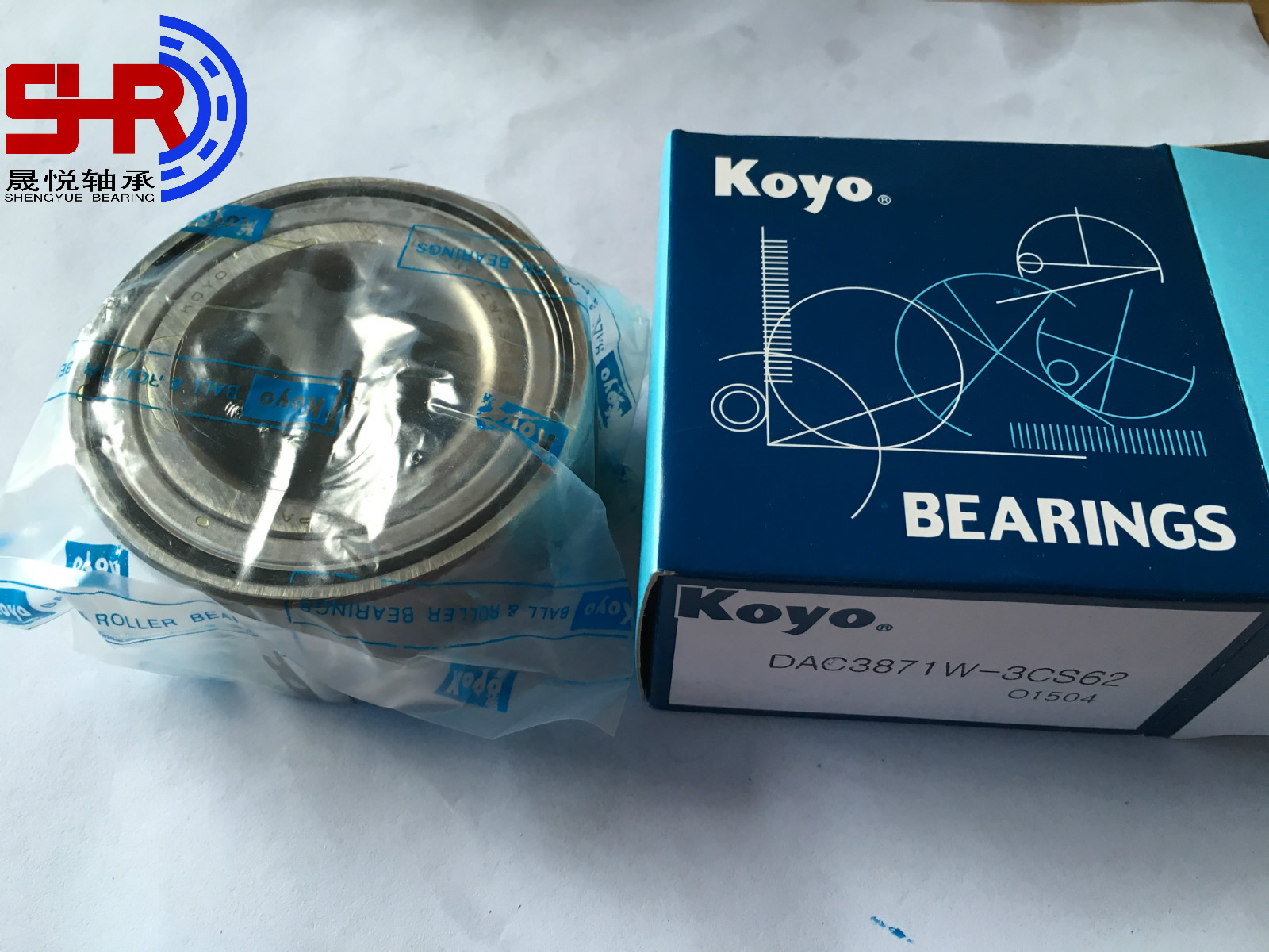 Koyo Toyota Wheel Ball Bearings DAC3871W-3CS62
