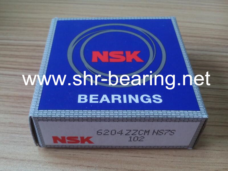 NSK 6205 DDU ZZ electric motor used japan import NSK ball bearing
